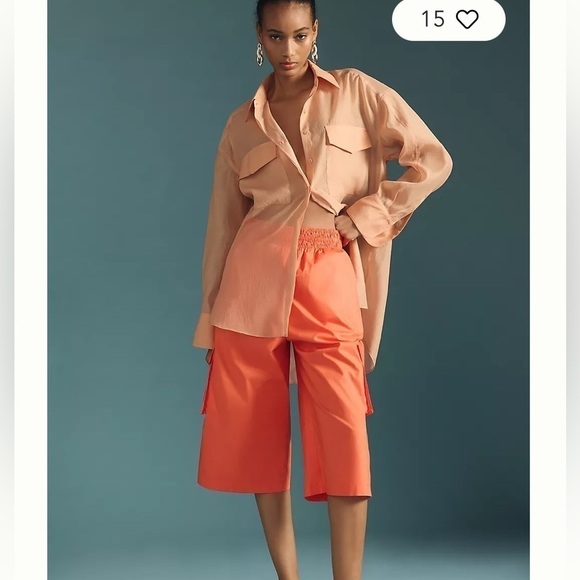 New - Du Paradis Crop Cargo Pant - Picture 2 of 4